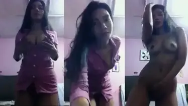 Pulang Kerja Cewek Joget Bugil Sange Berat Panas